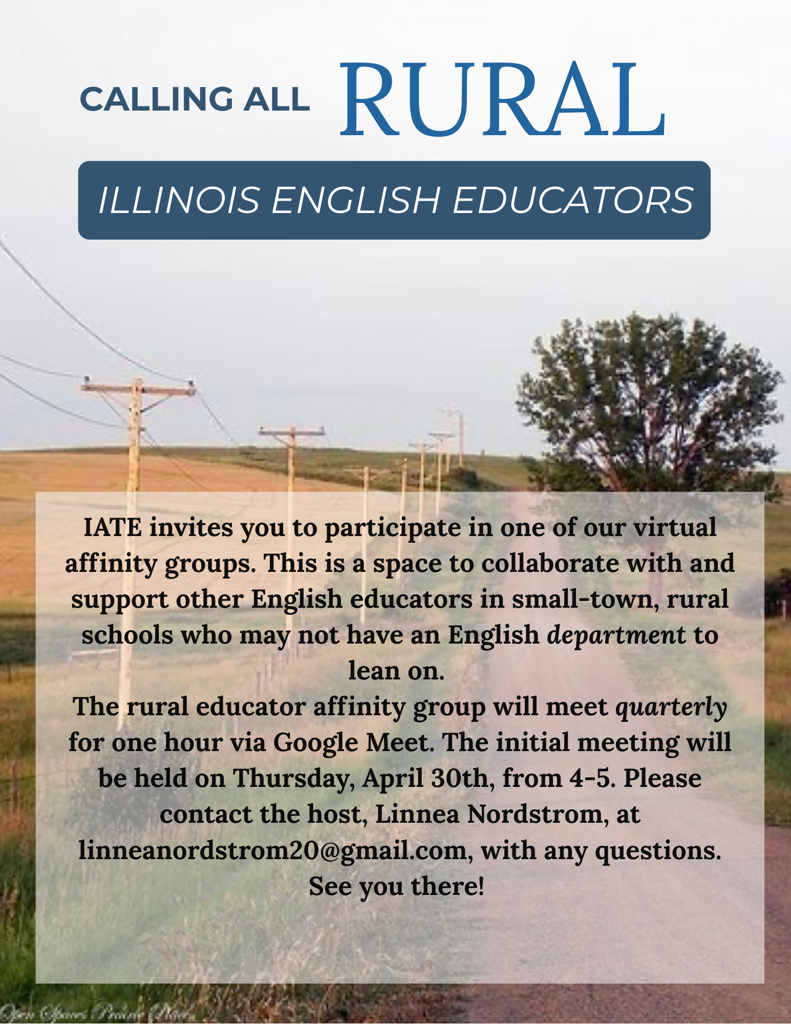 Rural Educators Affinity Group Graphic